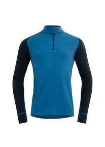 DEVOLD Duo Active Zip Neck Merinounterwäsche Men (Größe S |blau)