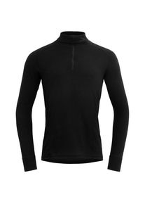 Langarm Unterhemde DEVOLD Duo Active Zip Neck Herren (Gr S |schwarz)
