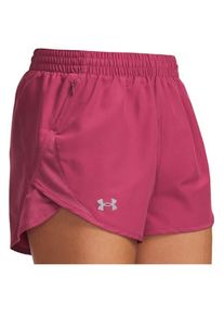 Under Armour Fly By 3'' Short Laufshorts Women (Gr XL |rosa)