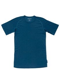 DEVOLD Lauparen Merino 190 Base Tee Merinounterwäsche Herren (Gr XL |blau)