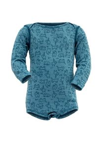 DEVOLD Babys Duo Active Merino Body Merinounterwäsche Kinder (Gr 86 |blau/türkis)