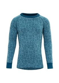 DEVOLD Duo Active Merino Shirt Merinounterwäsche Kinder (Gr 4 Years |blau)