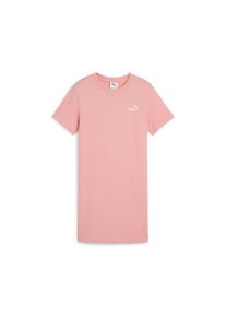 Puma Kinder Sweatkleid "Essentials Small No. 1 Logo Kurzärmliges Kleid Mädchen", pink, Gr. 128, Obermaterial: 100% Baumwolle; Kragen: 70% Baumwolle,