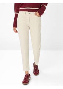 Brax Damen Chino Style MARA S CANVAS, cremeweiß, Gr. 48K