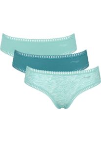 Sloggi Hipster »GO Crush«, (3er Pack), Spitze, elastisch, weich, Multipack, Baumwollmix