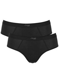 Sloggi Hipster »EVER Ease«, (2er Pack), temperaturausgleichend, Logo-Bund, weich, elastisch