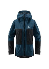 Haglöfs Haglöfs Roc Sheer GTX Jacket Regenjacke Damen (Gr XL |blau |wasserdicht)