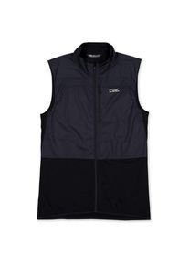 Mons Royale Diversion Merino Wind Vest Fahrradweste Damen (Gr M |schwarz/blau)