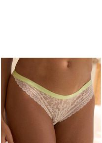 Vivance String 'Viola' mehrfarbig Gr. 36/38 für Damen. Mit Schleife, Spitze. Figurbetont. Nachhaltig.