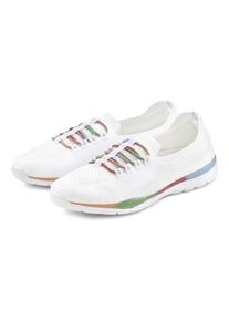 Lascana Sneaker 'Slipper, Halbschuh, leichtes Meshmaterial' mehrfarbig Gr. 36 für Damen