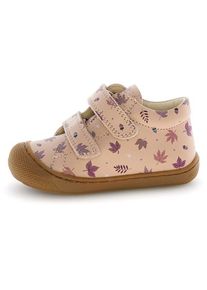 Barfußschuhe Naturino Cocoon VL Suede Kinder (Gr 26 |rosa/ leaves)