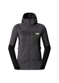The North Face Polartec Powergrid Stormgap Hoodie Fleecejacke Damen (Gr M |grau)