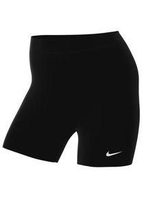 Nike NSW Classic High-Rise 5 Short LBR Laufshorts Damen (Gr L |grau/schwarz)