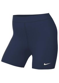 Nike NSW Classic High-Rise 5'' Short LBR Laufshorts Women (Gr M |blau)