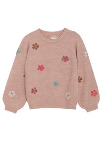 Minymo Pullover Knit Pullover Kinder (Gr 122 |rosa)