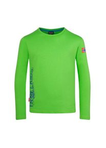 Longsleeve Trollkids Stavanger Longsleeve XT Kinder (Gr 116 |gr&uuml;n)