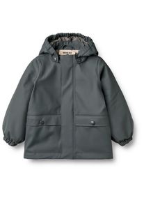 Regenjacke Wheat Aju Kinder (Gr 122 |grau |wasserdicht)