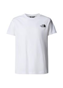 The North Face Teen's Box Nse S/S Tee T-Shirt Kinder Alltag (Gr M |wei&szlig;)