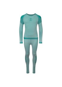 Trollkids Hemsedal Baselayer Set Kunstfaserunterwäsche Kinder (Größe 116 |türkis)