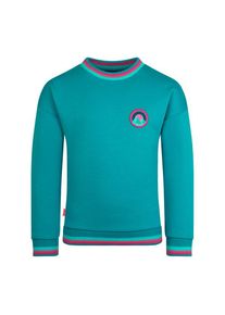 Trollkids Senja Sweatshirt Pullover Kinder Alltag (Gr 98 |t&uuml;rkis)