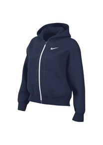Freizeitjacke Nike Sportswear Phoenix FleeceFull-Zip Hoodie Damen (Gr S |blau)