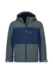 Trollkids Bergsfjord Winter Softshell Jacket Softshelljacke Kinder (Gr 176 |blau/grau)