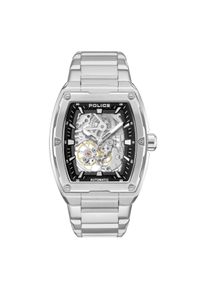 Police Uhren - Automatikuhr Skeletor - Gr. unisize - in Silber - für Damen