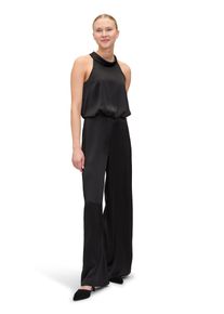 Vera Mont Damen Overall "Vera Mont Jumpsuit mit Taschen", schwarz, festlich, Gr. 34, Satin, Obermaterial: 98% Polyester, 2% Elasthan. Futter: 100%