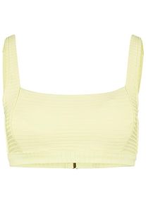 Bikini Top Rip Curl Premium Surf Crop Damen (Gr XL - D-Cup |gelb)