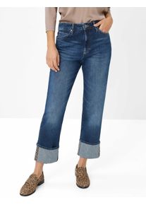 Brax Damen Five-Pocket-Hose Style MADISON S USED REGULAR BLUE, denim blau, Gr. 42