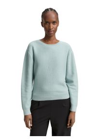 Tom Tailor Denim Strickpullover, mit Rippbündchen