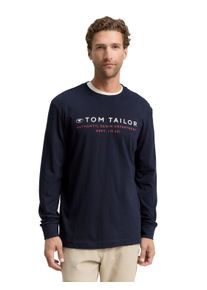 Tom Tailor Langarmshirt, mit Logo Print