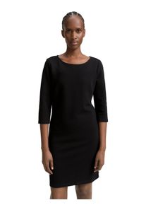 Tom Tailor Denim Shirtkleid, Sommerkleid in Struktur-Optik und mit Stretch