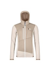 Ortovox Fleece Grid Hoody Fleecejacke Damen (Gr XS |beige)