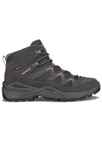 Wanderschuhe Lowa Sirkos Evo GTX Mid Damen (Gr 43,5 |grau |wasserdicht)