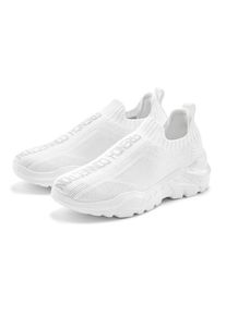 French Connection Sneaker weiß Gr. 35 für Damen. Mit Logoschriftzug