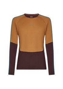 Icebreaker Merino 200 Oasis+ L/S Crewe Merinounterwäsche Men (Gr L |braun)