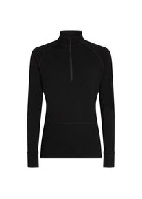 Merinounterwäsche Icebreaker Merino 200 Zoneknit L/S Half Zip Herren (Gr XL |schwarz)