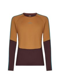 Icebreaker Merino 200 Oasis+ L/S Crewe Merinounterw&auml;sche Men (Gr M |braun)