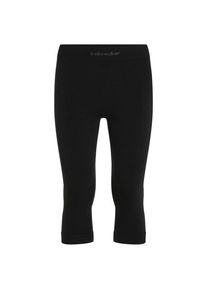 Icebreaker Merino Blend 260 Zoneknit SL 18 3/4 Tights Merinounterwäsche Herren (Gr L |schwarz)