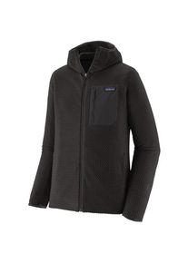 Patagonia R1 Air Full-Zip Hoody Fleecejacke Herren (Gr L |schwarz)