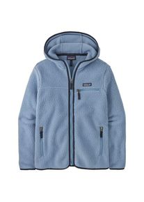 Patagonia Retro Pile Hoody Fleecejacke Women (Größe M |blau/grau)