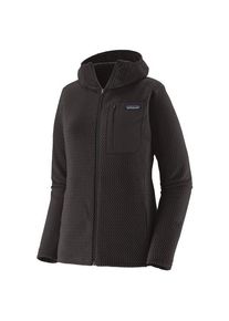 Fleecejacke Patagonia R1 Air Full-Zip Hoody Damen (Gr XL |schwarz)