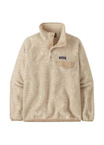 Fleecepullover Patagonia Lightweight Synchilla Snap-T Fleece Pullov Damen (Gr XS |beige)