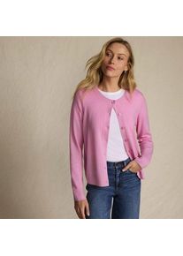 LANDS' END Merino-Cardigan, Damen,  Pink, Wolle, by Lands' End