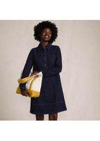 LANDS' END Soft Denim Jeanskleid, Damen,  Blau, Baumwoll-Mischung, by Lands' End