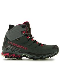 La Sportiva Ultra Raptor II Mid Leather Wide GTX Wanderschuhe Damen (Gr 39,5 |oliv |wasserdicht)