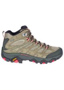 Wanderschuhe Merrell Moab 3 Mid GTX Damen (Gr 38,5 |beige |wasserdicht)