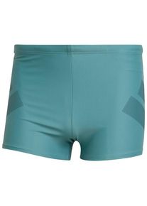 Badehose Adidas Big Bars Swim Boxers Herren (Gr 6 |türkis)