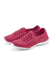 Lascana Sneaker 'Slipper, Halbschuh, leichtes Meshmaterial' pink Gr. 35 für Damen